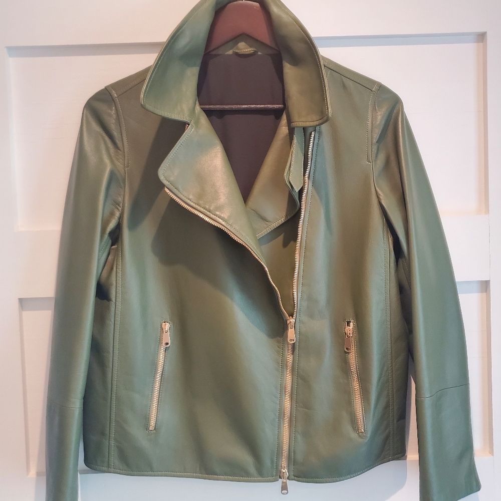 Leather coat - Picture 5 of 8
